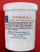 No. 71 Stainless Soldering Flux Paste